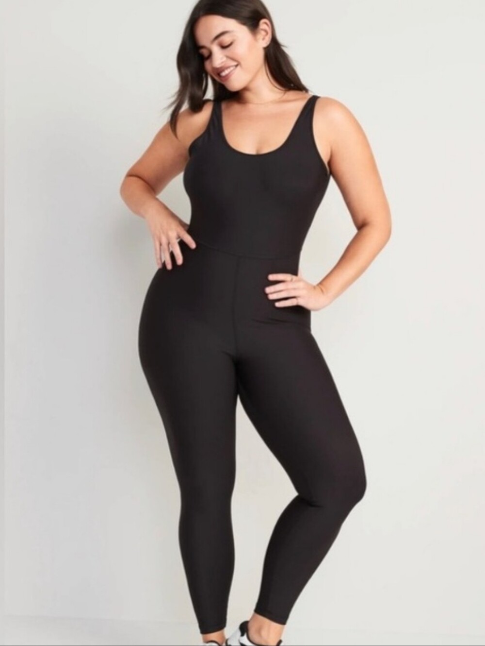 Old Navy Powersoft Unitard Black Size Large NWT